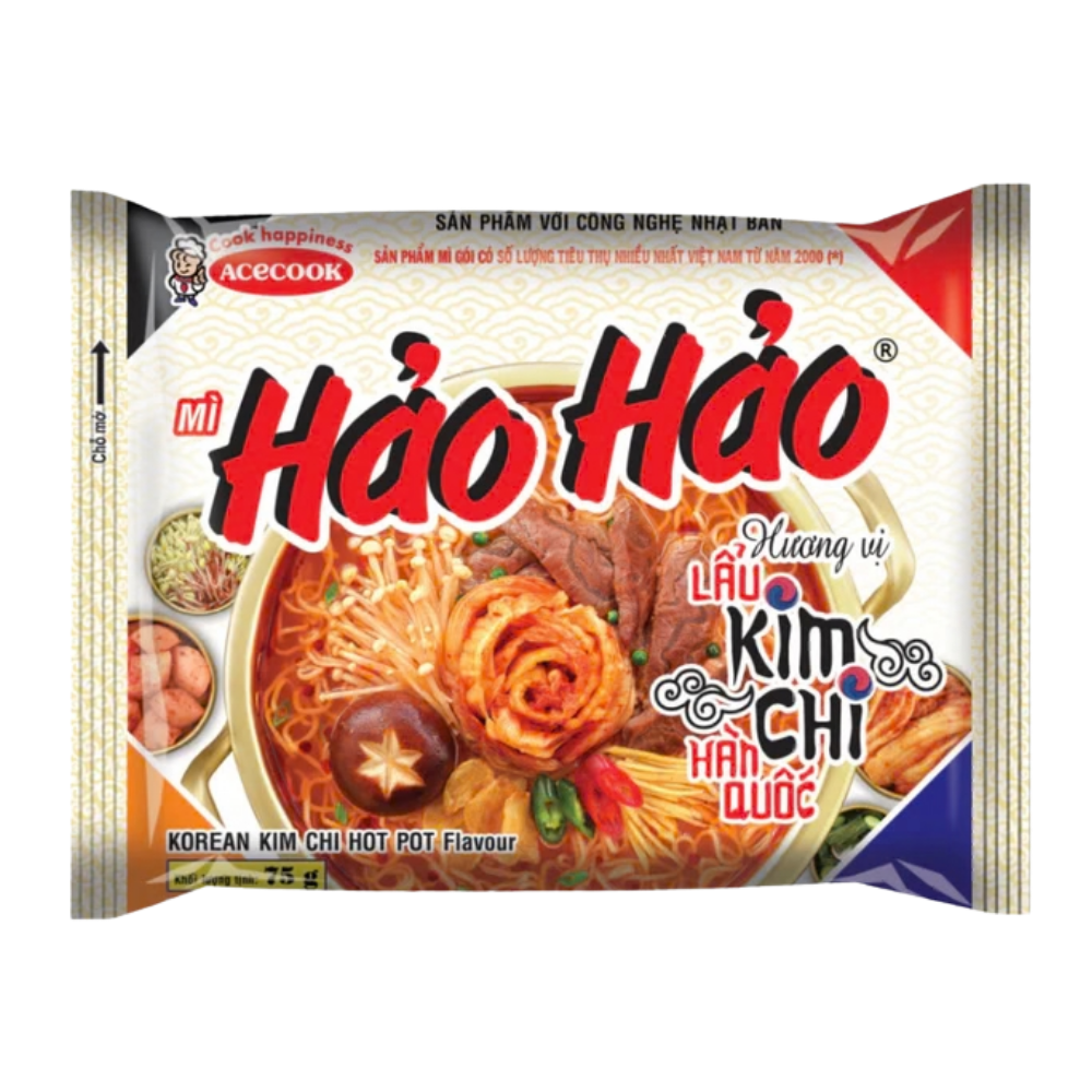 10064 - ハオハオ キムチ麺 77g