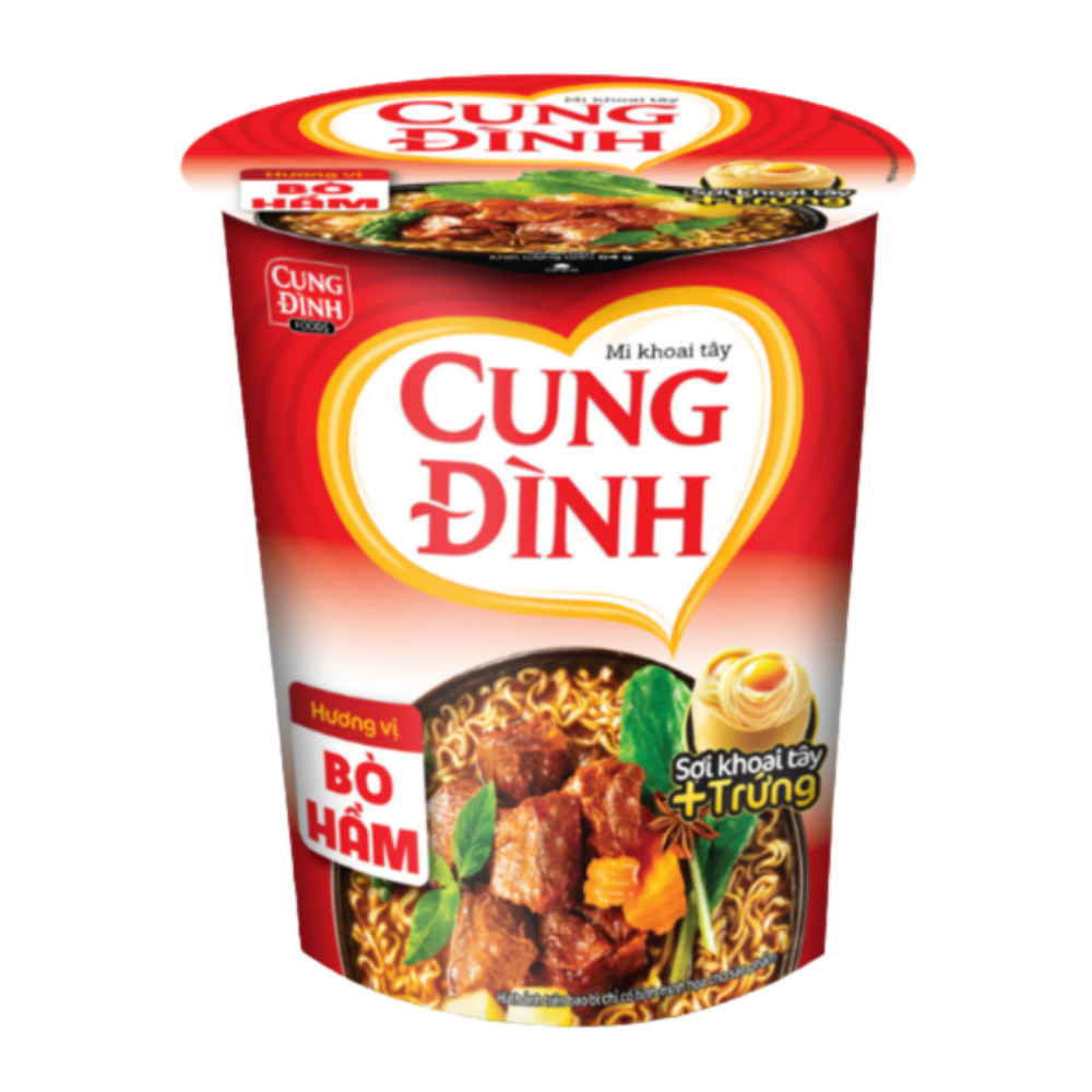 10138 - クンディン ビーフシチュー風味 カップヌードル 65g