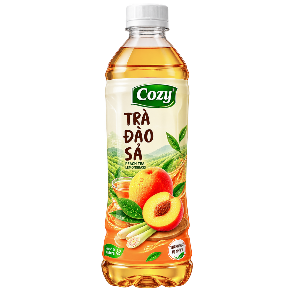 10153 - Cozy ピーチレモングラスティー 350ml