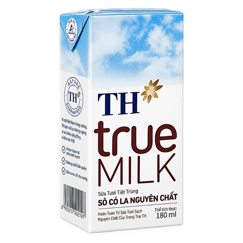 10172 - TH true MILK チョコレートミルク 180ml