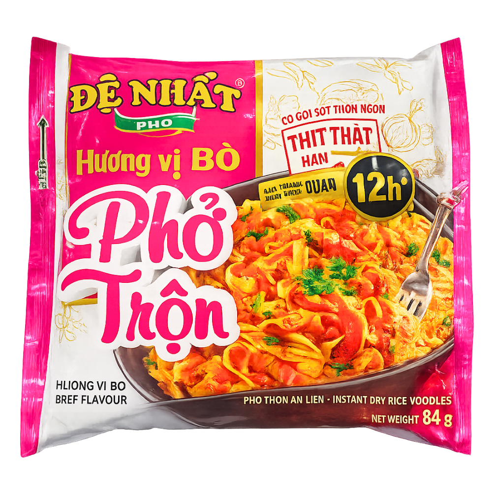 10304 - [エースコック] デーニァット 汁なしフォーチョン ビーフ味 84g