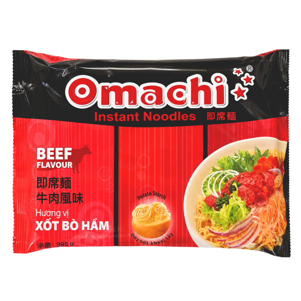 10319 - [Omachi] ビーフシチュー風味ラーメン 5袋セット