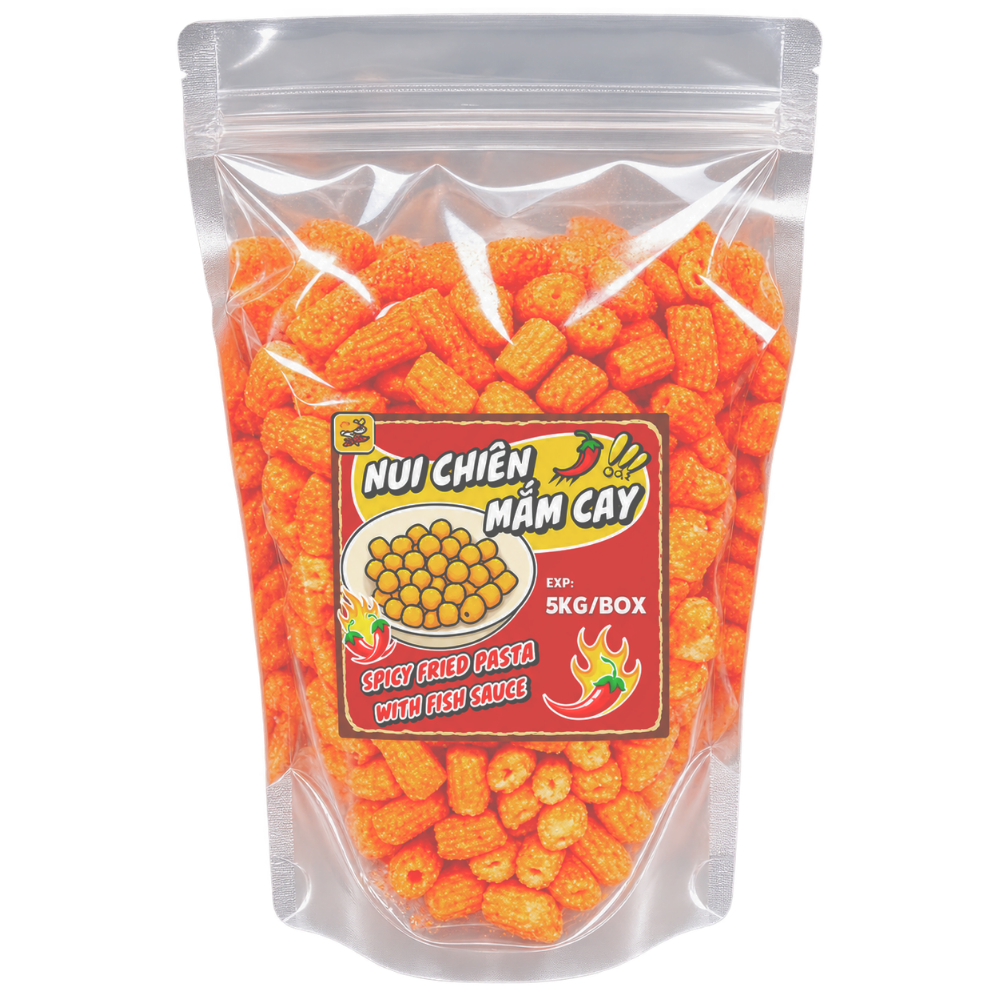 10569 - Snack pasta vị nước mắm cay 150g