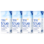 10788 - [TH true Milk] 砂糖入りミルク180ml 4個セット