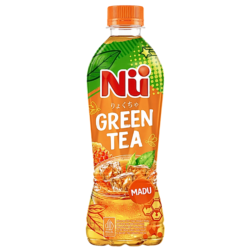 20124 - NU グリーンティー ハチミツ 330ml
