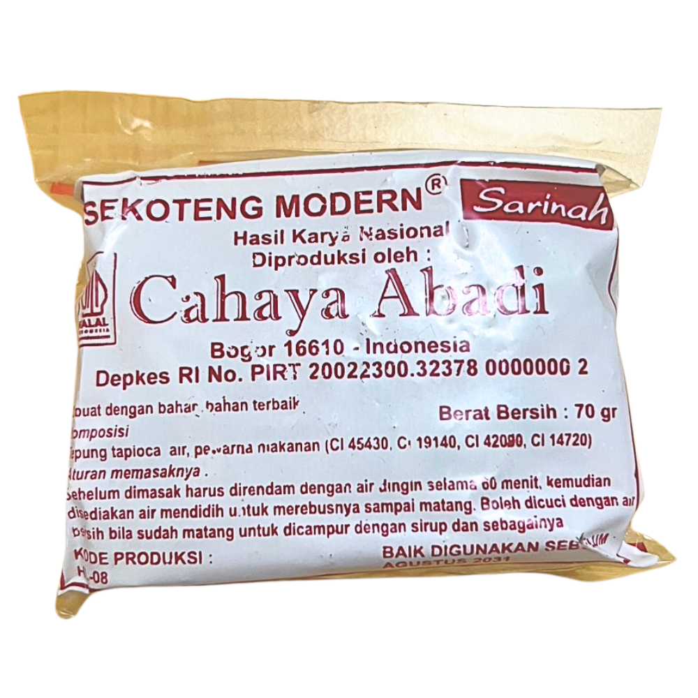 20225 - CAHAYA ABADI (サリナ)チャハヤ・アバディ タピオカフレーク 70g