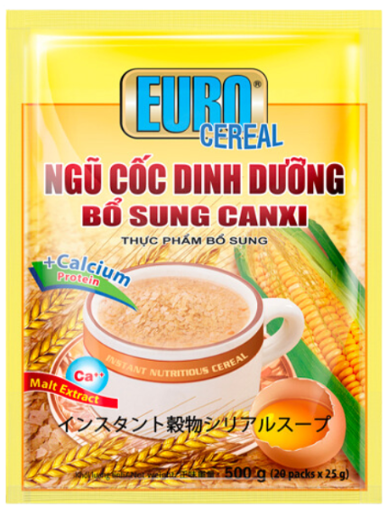 10116 - EURO インスタント穀物シリアルスープ 500g