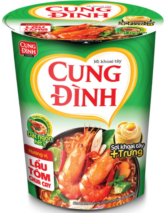 10134 - クンディン カップヌードル エビ風味 65g