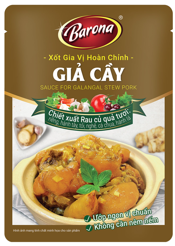 10014 - [バロナ] 豚肉のガランガル煮込みソース 80g