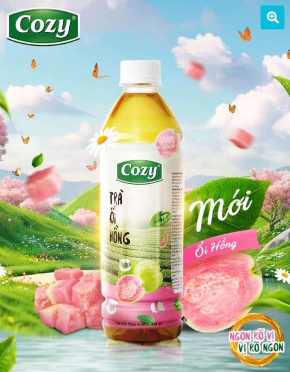 10154 - Cozy Trà ổi hồng 350ml