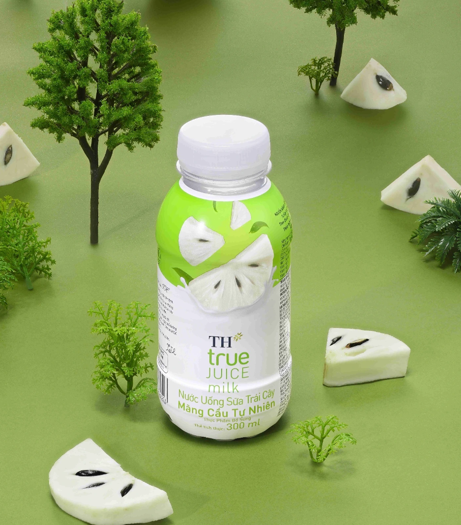 10170 - TH true Juice milk vị mãng cầu xiêm 300ml