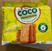 10221 - TOPCOCO ココナッツクラッカー 緑豆味 150g