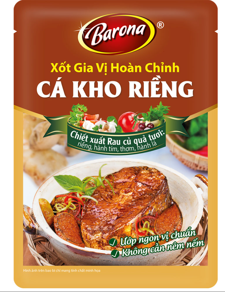 10003 - [バロナ] 魚のソース煮 ガランガル風味 80g