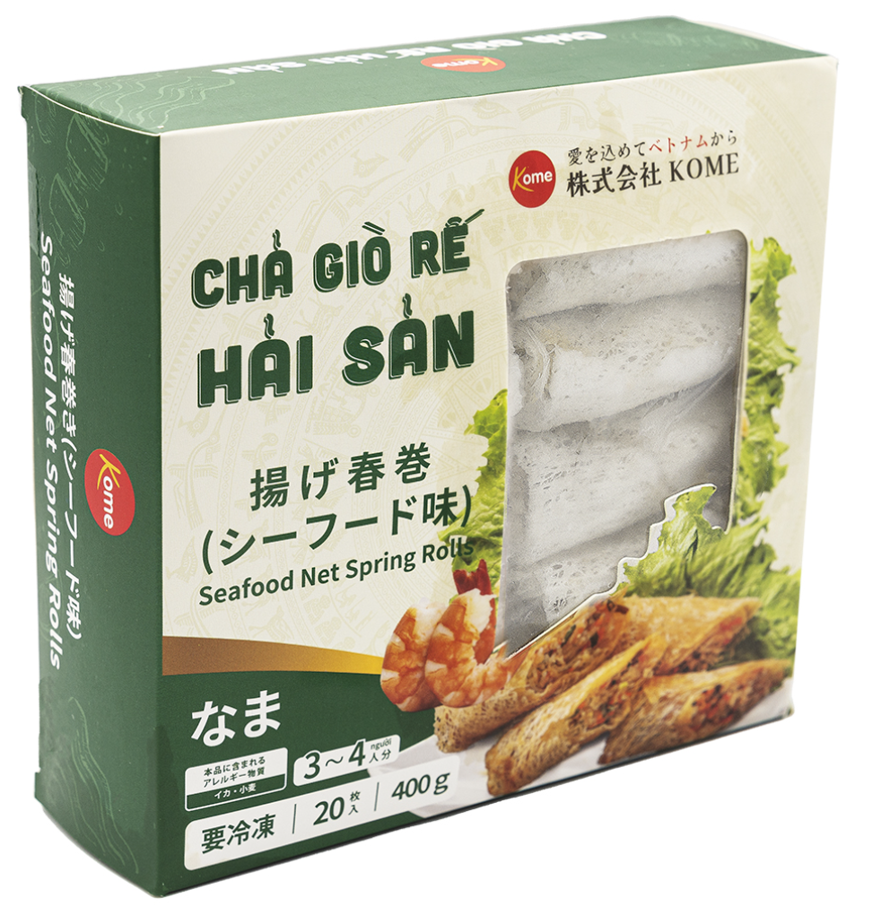 10052 - 冷凍揚げ春巻き（シーフード味）