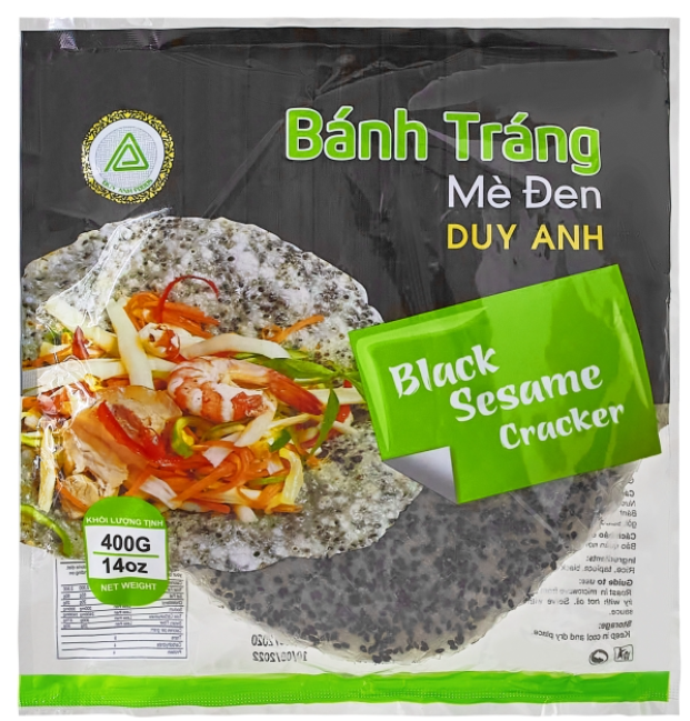 10097 - Duy Anh 黒ごまクラッカー 400g