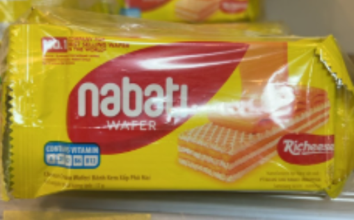 20198 - [nabati] チーズクリームウェハース 17g