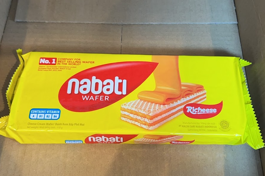 20199 - [nabati] チーズクリームウエハース 110g