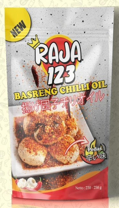 20214-RAJA BASRENG CHILI OIL DAUN JERUK ラジャ バスレン チリオイル＋コブミカンリーフ
