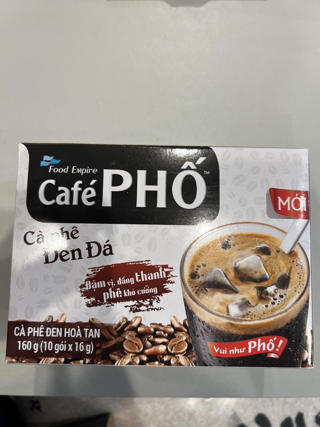 10486 - [MacCoffee] Cafe PHO Itim na Kape 16g ×10 piraso