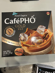 10487 - [MacCoffee] Cafe PHO ゴールド 3in1 コーヒー 29g ×10個入り