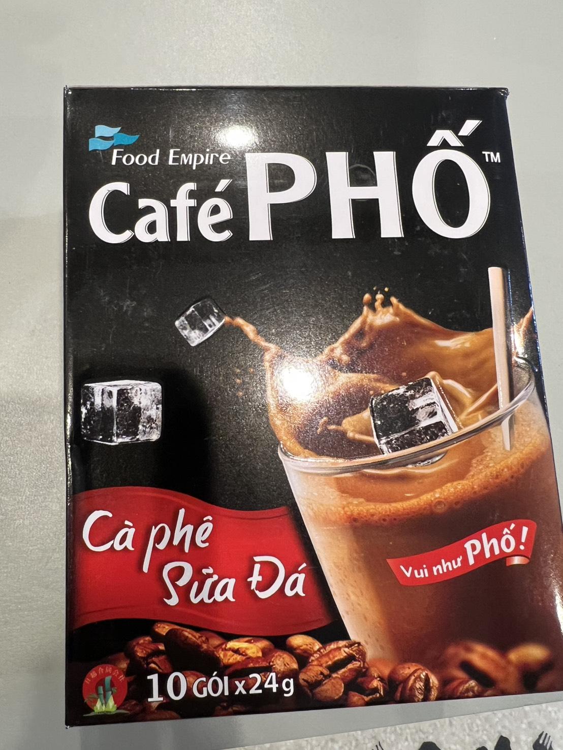 10488 - [MacCoffee] Cafe PHO gatas na kape 24g ×10 piraso