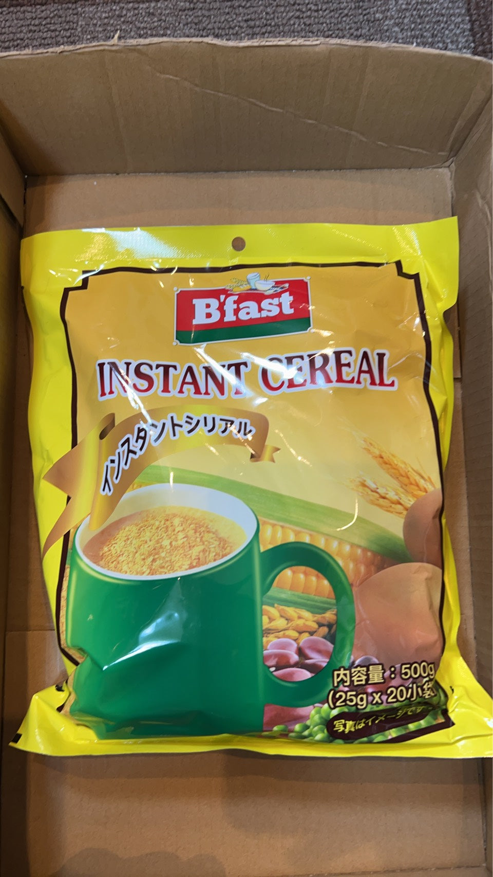 10545 - インスタントシリアル  500g(20pac×25g)